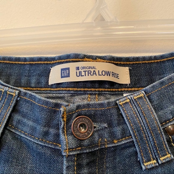 GAP Ultra Low Rise Jeans Size 0 - Picture 5 of 7